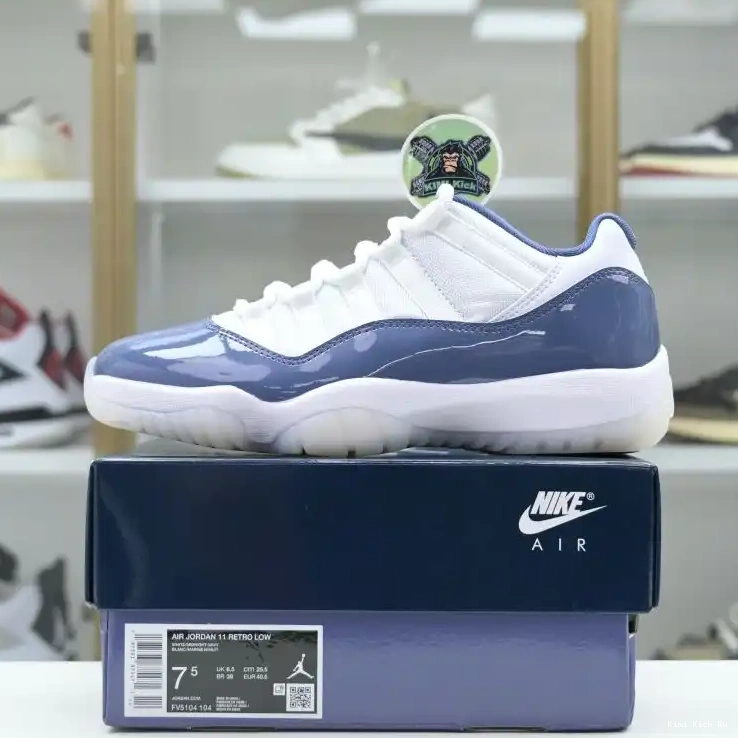 Blue” Kimikick Jordan Jordan 11 Air Low“Diffused 0816